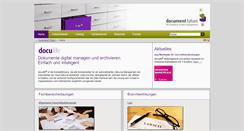 Desktop Screenshot of documentfuture.com