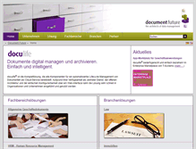Tablet Screenshot of documentfuture.com